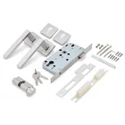 Brass Lock Set Good Quality Brass Cylinder Key Stainless Steel Door Handle Lock Set