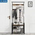 Clothing Rack Storage Shelf Simplicity Entryway Clothes Shoes Storage Shelf Clothing Rack Wooden Clothes Rack