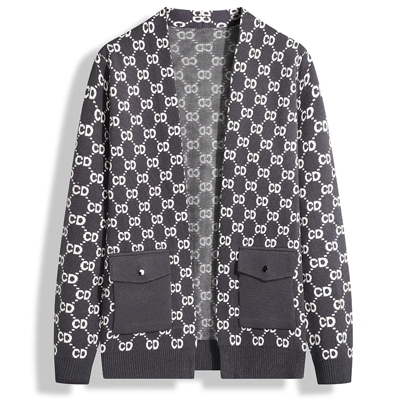 Coton Knit Cardigan Men 