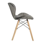 New Product Dining Room Restaurant Furniture Modern Comfortable Design Velvet Dining Chair Wood Dinning Table Chairs