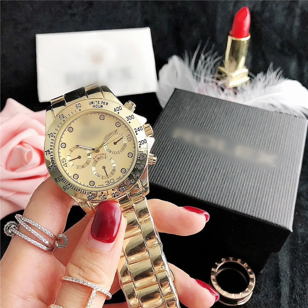Orologio Da Donna In Cristallo Di Lusso Orologio Al Quarzo Orologi Da Polso  Da Uomo In Oro Rosa Lega Da Donna In Acciaio Inossidabile Unisex Miyota  Round Analog Gua - Buy Acciaio