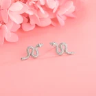 Gold Earrings Earrings Wholesale 925 Sterling Silver Animal Minimalist Jewelry Gold Snake Earrings