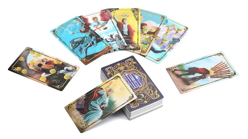 wholesale custom printing tarot card deck high quality oracle