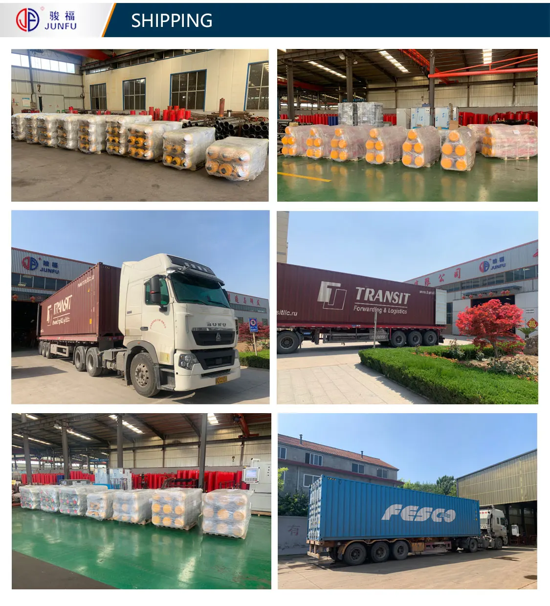 Double Acting Multiple Stage Telescopic Hydraulic Telescopic Cylinder for Garbage Truck and Machine manufacture