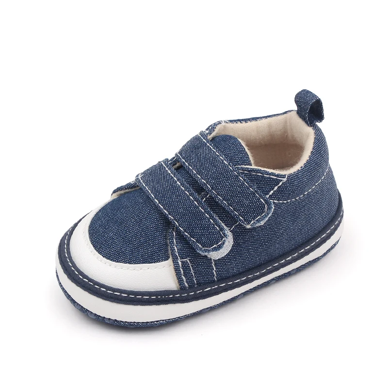 Spring and Autumn New 0-1 Year Old Baby Double Strap with Soft Sole Non-slip Baby Toddler Shoes manufacture