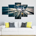 Poster Print 3d Canvas Pictures Art 5 Panel Canvas HD Painting Abstract