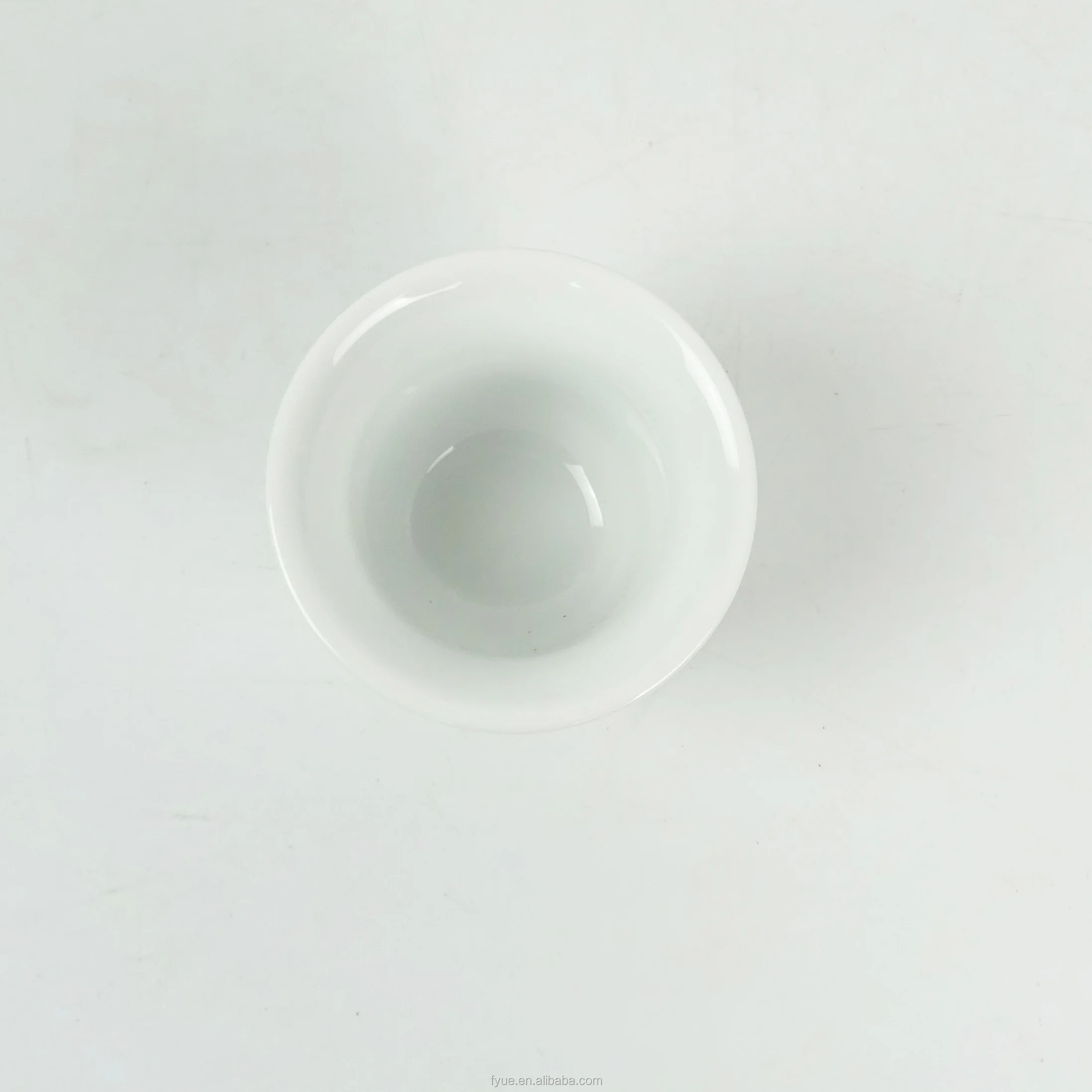 Arabic Round Shape Tea Cup Mug Ceramic Stoneware Plain White Cup factory