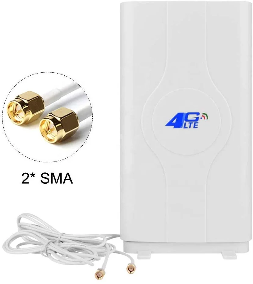 4G LTE Antenna Outdoor Antenna 88dbi TS9 700MHz-2600MHz 2m Cable 