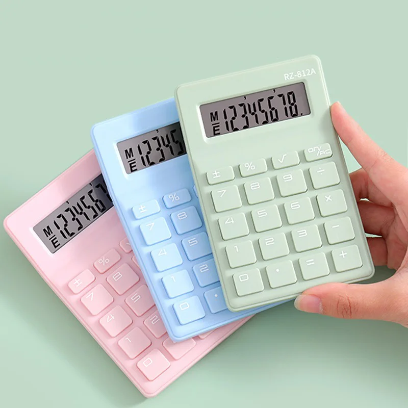 Custom cute 8-digit mini calculator abs perfect for school & office custom small stationery set available Custom cute 8-digit mini calculator abs perfect for school & office custom small stationery set available
