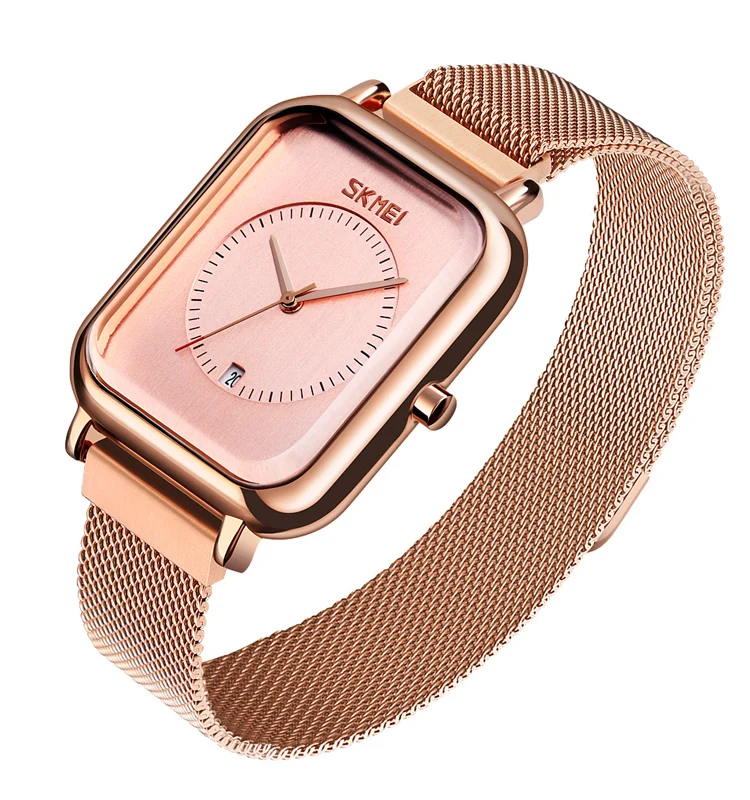 Skmei 9207 Magnet Mesh Jam Tangan Stainless Steel Band Women Luxury Watch  With Date - Buy Jam Tangan,Stainless Steel Watch Band,Women Luxury Watch  Product on Alibaba.com