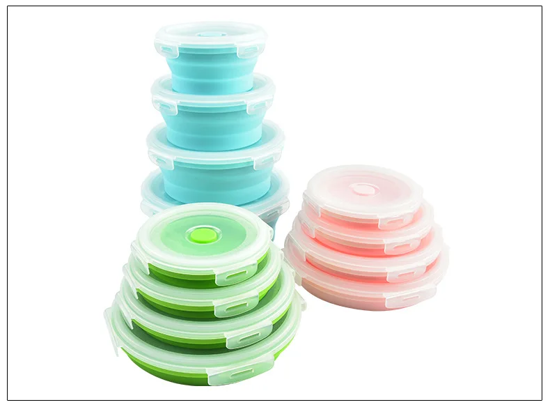 Silicone Food Storage Set Airtight Containers Freezer Food Container Silicone Silicone