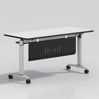 Competitive Price Staff Folding Training Desk Table With Chair