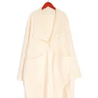 Spring Women Coat Comfortable Solid Color Good Quality Spring Women Trendy Long Jacket Coat