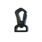 Hook Hook Hook High Quality Black Dog Leash Carabiner Hook With Lock 1 Inch Chain Hook 20mm Small Hook