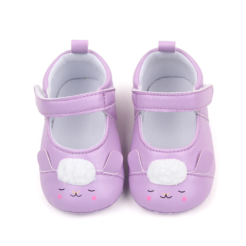 Spring and Autumn Cute Cartoon Animal Baby Soft Soled Princess Walking Shoes factory