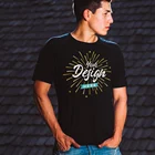 Your Design T-shirt High Quality Custom Printing Your Design Here RTS Cotton T-shirt For Dtg Dropshipping