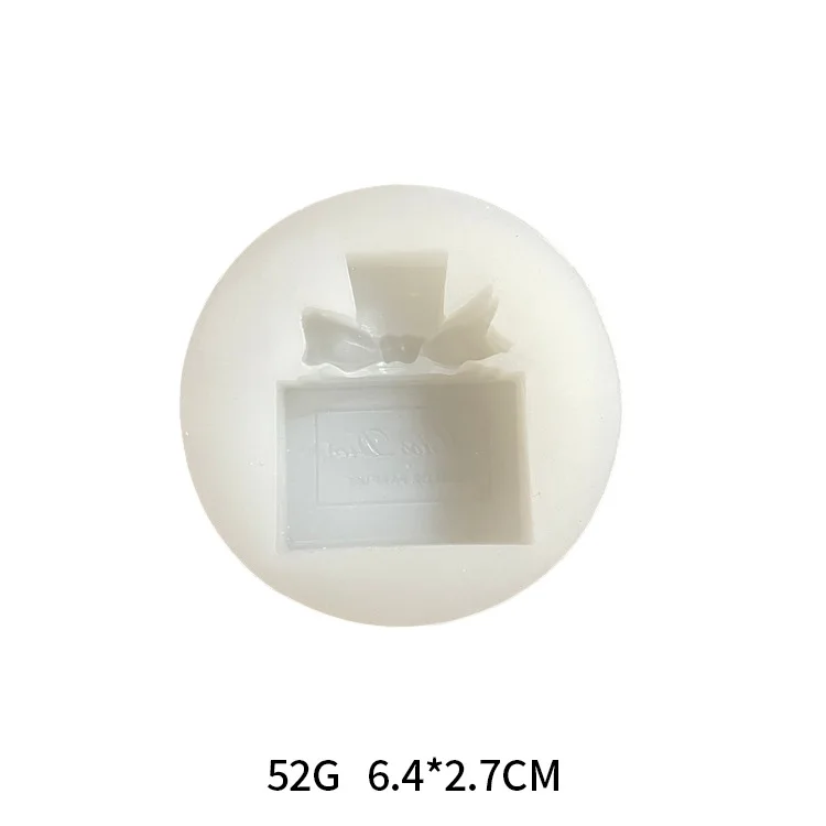Aromatherapy Candle Silicone Mold Perfume Bottle Shape for Making Candles Cake Tools Essential for Candle Makers supplier
