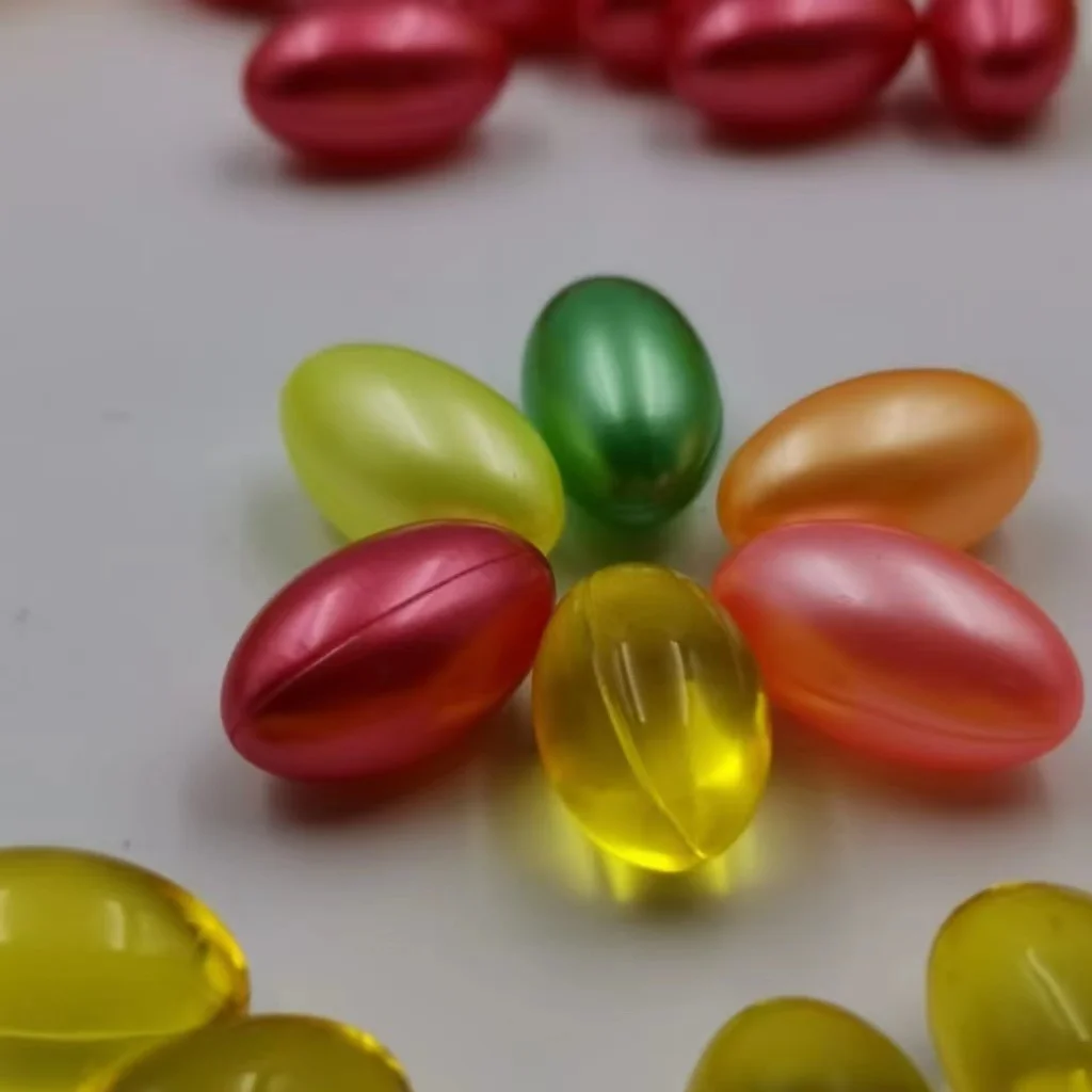 60pcs Natural Argan Oil Capsule Soft Gel Hair Care Growth Oil Serum