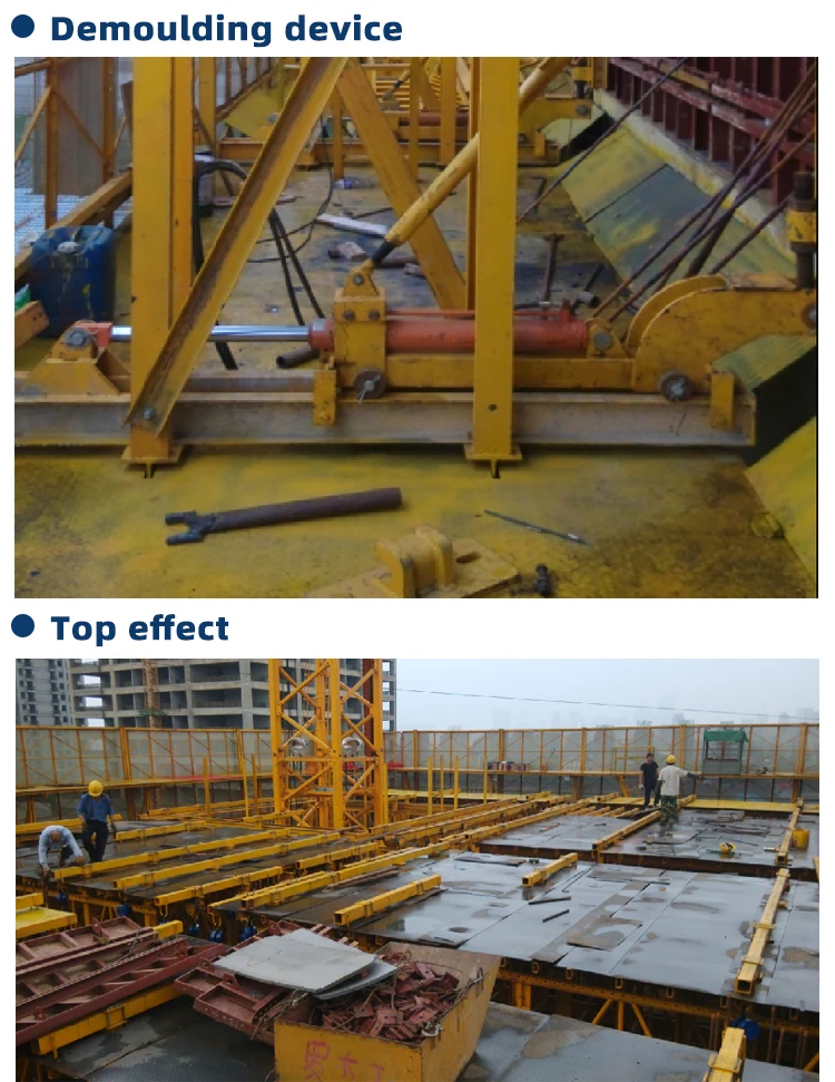 Hydraulic Climbing Formwork System For Elevator Shaft Construction High