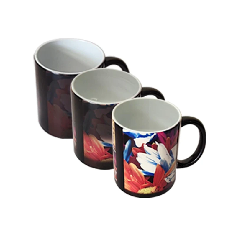 Factory Directly 11oz Sublimation Magic Mug Cup Mug Changing Color Ceramic Coffee Magic