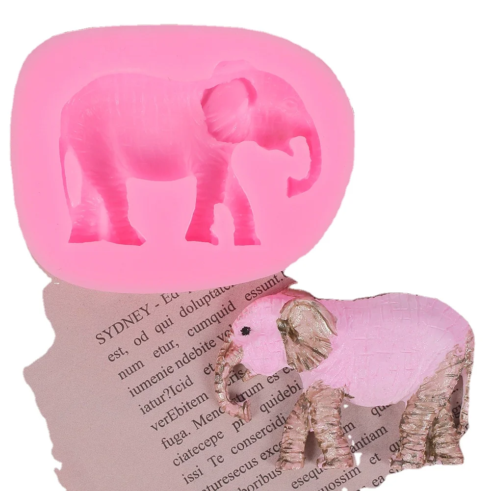 elephant shape silicone mold little elephant chocolate cake