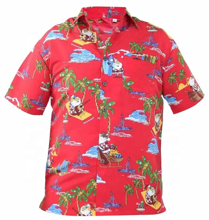 Camisetas De Papá Noel De Navidad Para Hombre,Camisas De Vacaciones  Hawaianas De Playa Para Hombre,Camisas De Vestir Hawaianas Para Hombre -  Buy Camisas Hawaianas Vacaciones Camisas De Playa Camisas De Vestir Product
