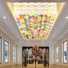 Nordic Style Decoration Wedding Villa Custom Crystal Luxury Modern Led Chandelier Ceiling Light