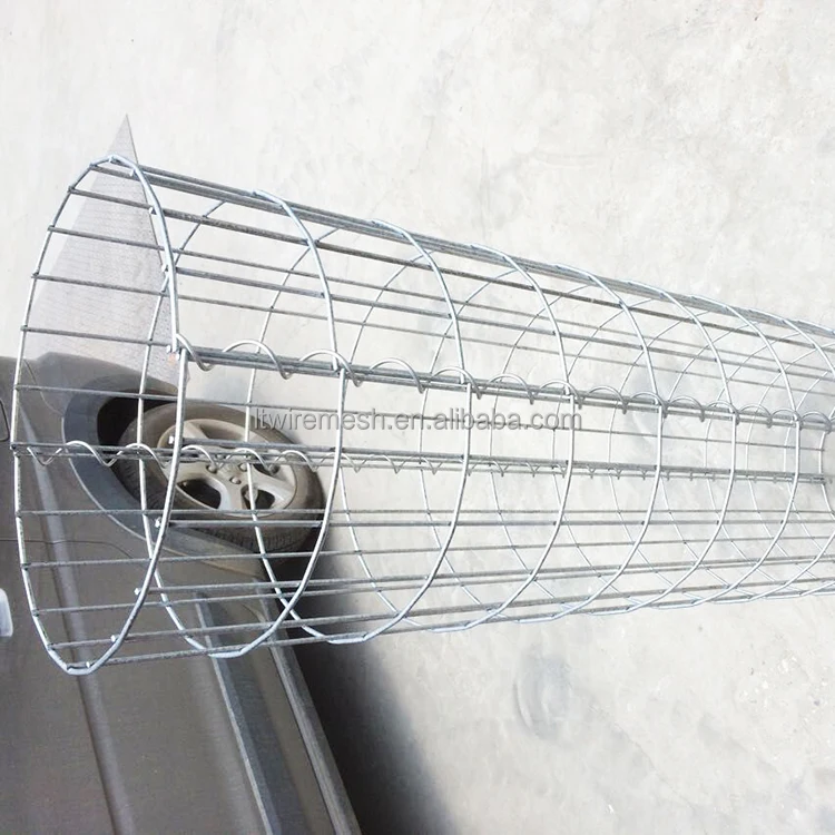 Hot Galvanized Galfan Coated Mm Wire X X Gabion Basket Welded