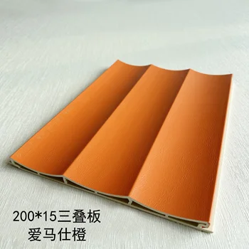 High density decorative fluted boards wall cladding wpc indoor wall panel  inside-circle