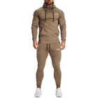 Suits Sweat Sports Suits Men's Plain Cotton Hoody Sweat Suits Wholesale Tracksuit Jogging Suits