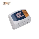 BXST High Quality PC Material 120V 15A Home Voltage Protector TV Power Guard With Digital Display