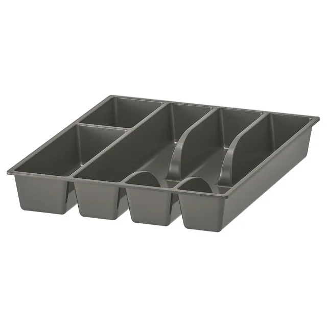 low price SMACKER grey 31x26cm cutlery tray