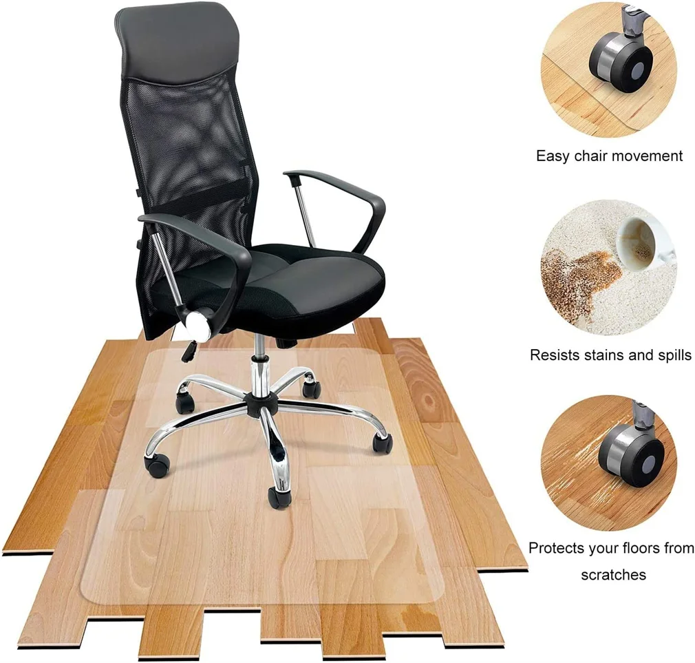 Pp Office Floor Chair Mats,Hard Floor Use,Office Home Floor Protector