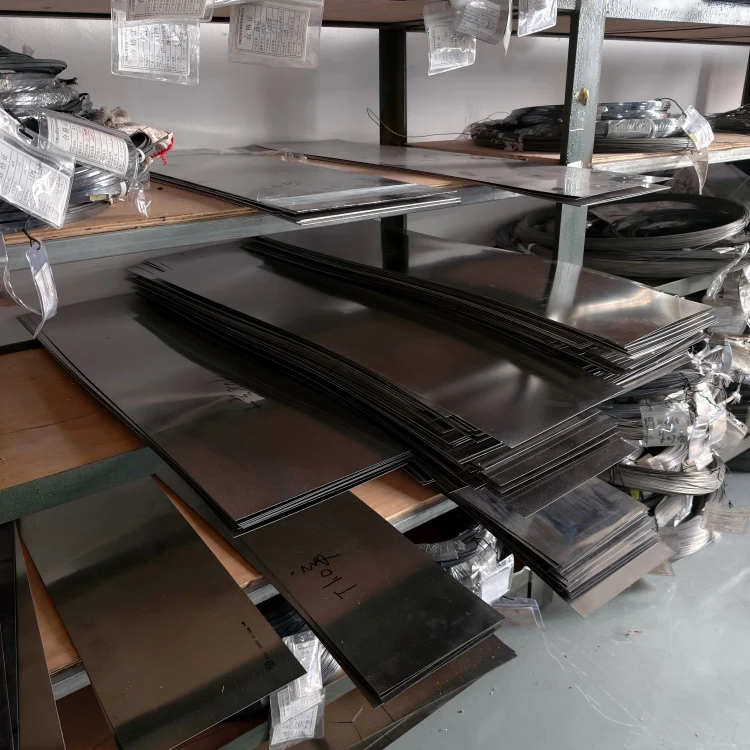 Custom Size Superelastic Shape Memory Alloy Nitinol Sheets Cutting Bending Welding Services Industrial Medical Fishing Spool manufacture