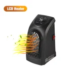 Warm Fast Heating Wall Mounted 400W Electric Mini LCD Portable Room Heater Fan