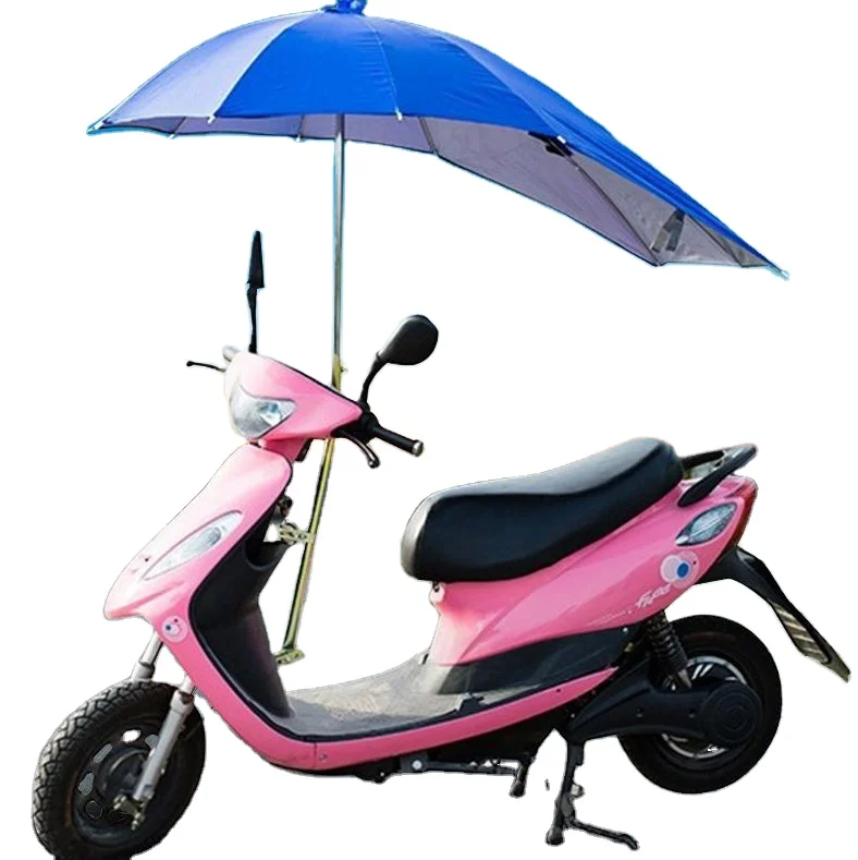 WXL417 Custom Advertising Umbrellas Electric Bike Sun Protection Canopy Awning Electric Motorcycle Sunshade Umbrella