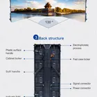 Led Led Display Led Screen Outdoor P3.91 Led Screen For Rental Use Magnesium Alloy Led Display 50*100cm
