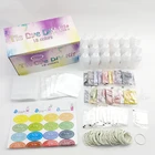 Drawing 18 Bright Colors Permanent 1 Step Fabric Art DTY Drawing For Kids Christmas Tie Dye Kit