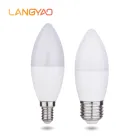 3w Led Led Candle C37 Shapppe Mini Bulb 3W 4W 5W 6W 7W 8W E14 E27 LED Bulb With CE Certificates
