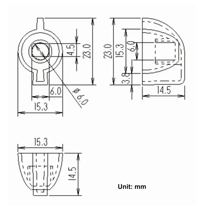 Wholesale Chicken Head Knob Guitar Effect Pedal Amplifier Control Guitar Knob 5