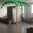 Outdoor Led Decor Lights 7 ' Height Outdoor Party Garden Decoration Deluxe LED Lighted Palm Trees Light