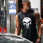 Cotton Polyester Men Vest HT Oem Cotton Polyester Custom Stringer Tank Top Gym Men Wholesale Sports Vest