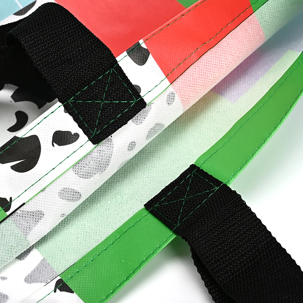 Manufacturers Can Customize Laminated Color Printing Portable Shopping Waterproof Items Storage Packing Waterproof Non Woven Bag supplier