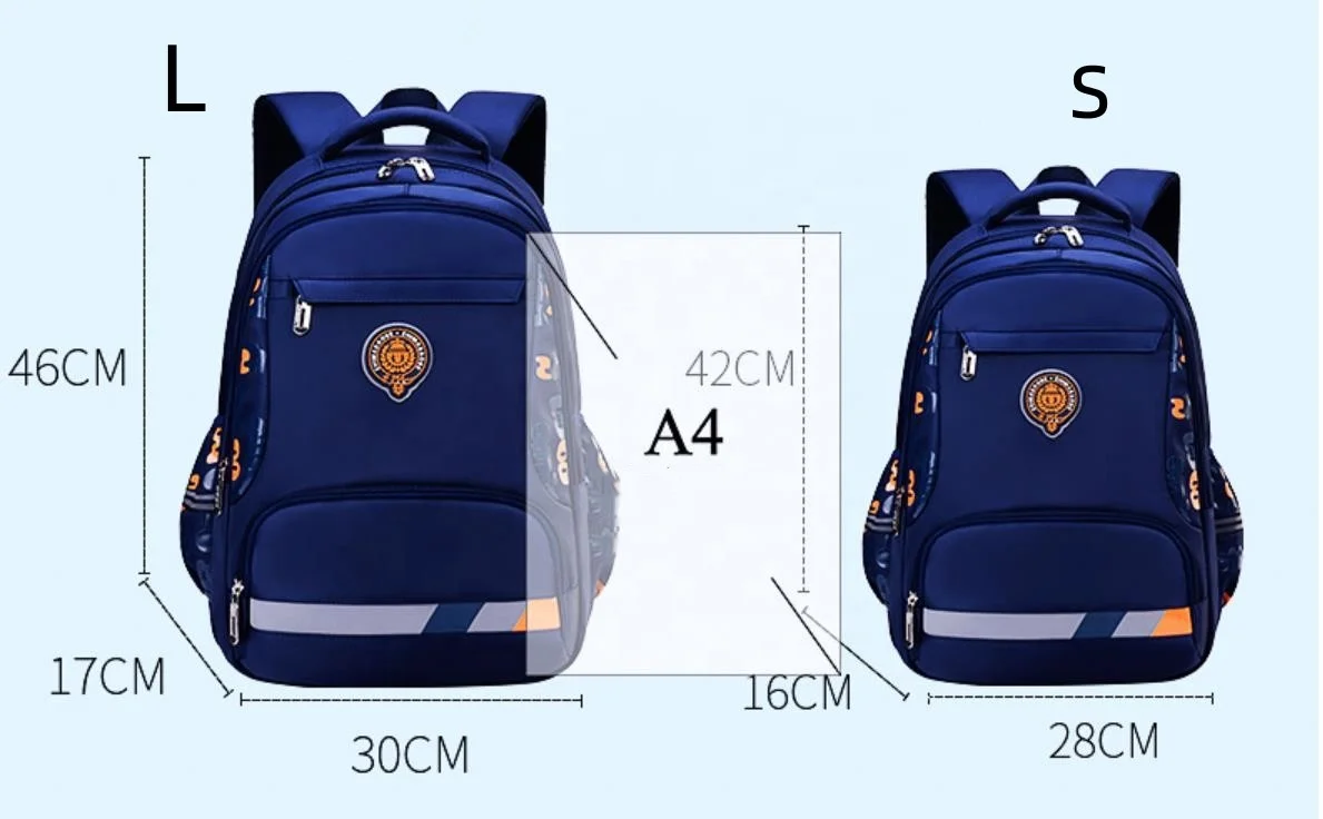Amiqi MG-HP1 Blue colour new design trendy cute school bags for teenagers waterproof