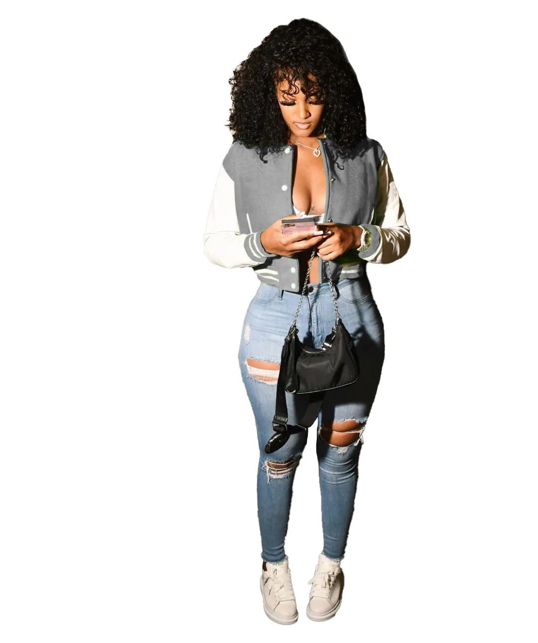 Chaquetas De Béisbol Cortas Para Mujer,Abrigos Cortos,Ropa De Moda Para  Otoño E Invierno,S01050 - Buy Las Mujeres Chaquetas Abrigos Otoño Invierno  Deporte Al Aire Libre Chaquetas Ropa Plus Talla Chaquetas Chaqueta Para