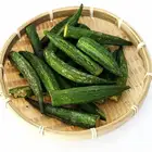 Dried Chips Wholesale Good Quality Vacuum Pack Healthy And Nutritious Dried Okra Chips