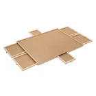 Puzzle Table Smooth Plateau Fiberboard Work Surface With 6 Sliding Drawers Upgraded Wooden Puzzle Table
