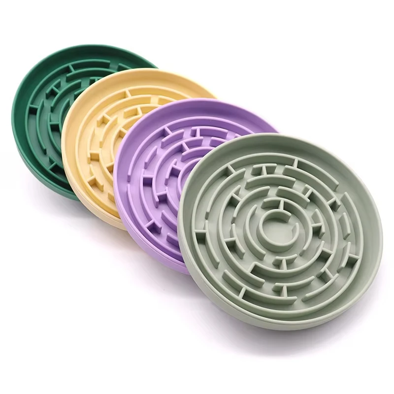 High Quality Licking Bowl for Pets Dog Feeder Mat Bowls Silicone Custom Logo Pet Licking Mat Pet Supplies manufacture