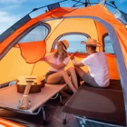 Family Instant Pop Up Tent Family Camping Tent Automatic Tent Waterproof Windproof For Camping Hiking Mountaineering