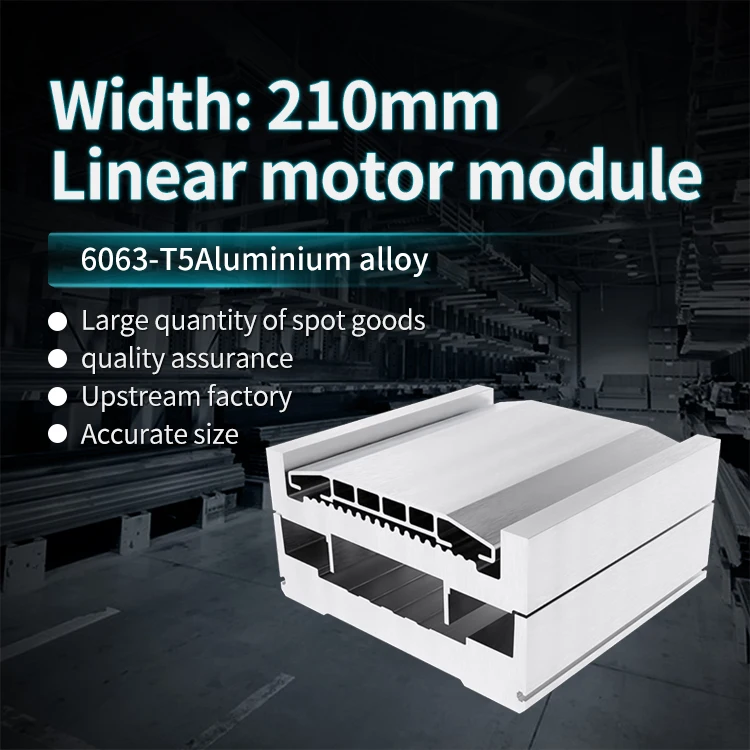 210 Wide Linear Motor Module Aluminum Profile Linear Sliding Table Linear Motion Platform Slider Manipulator manufacture
